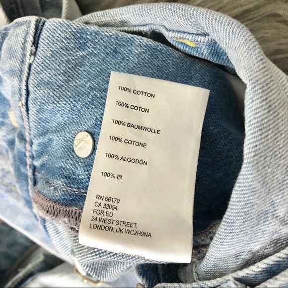 Free People June Shortalls Denim Cutoff Overalls - Picture 6 of 10